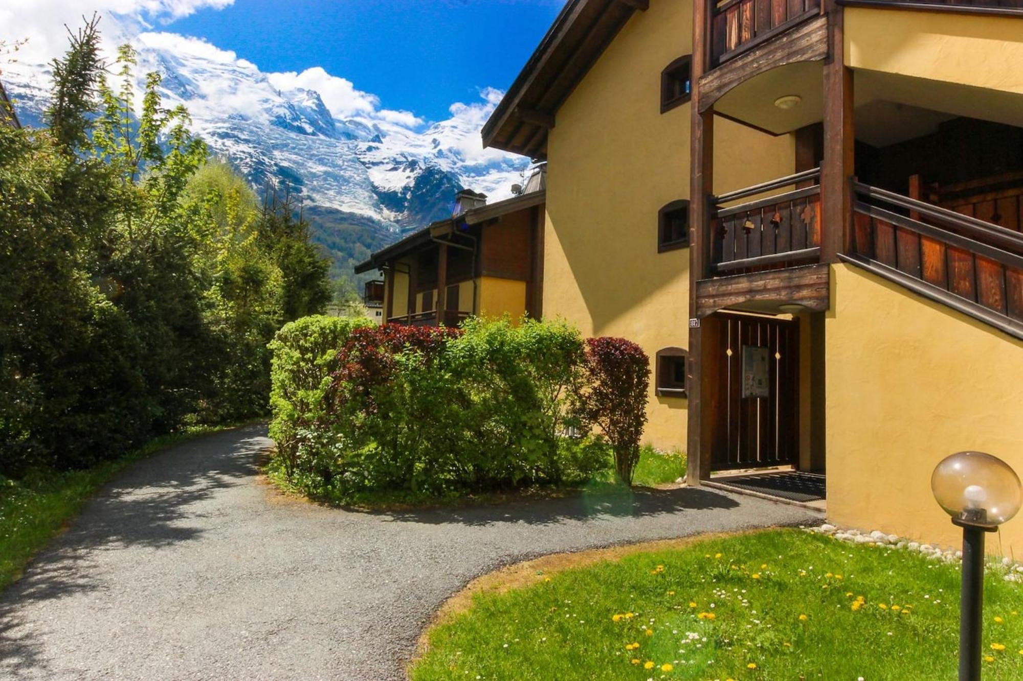 Ferienwohnung Les Capucins - View Off Mont-Blanc Range - 4 Pers Chamonix Exterior foto