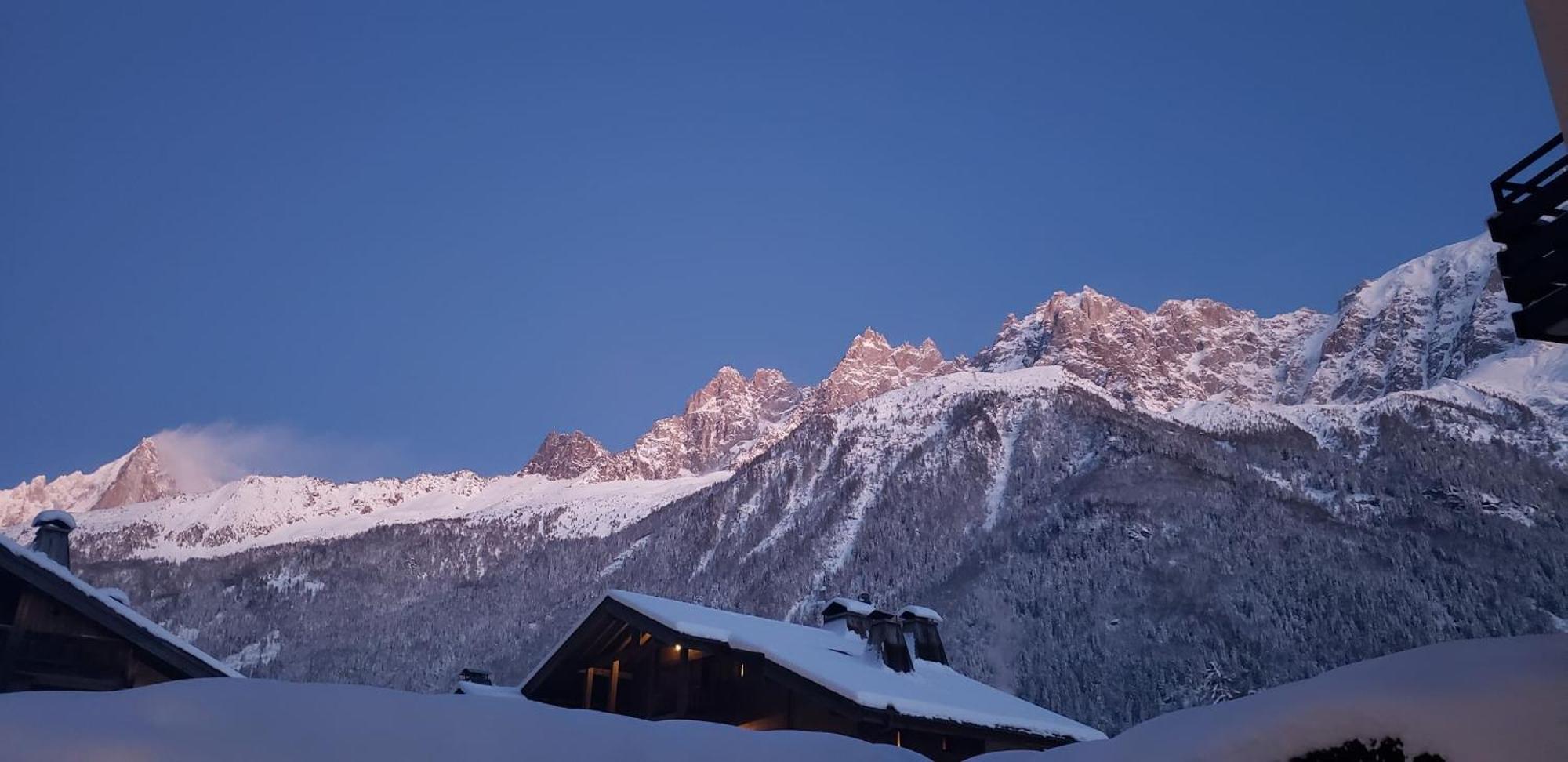 Ferienwohnung Les Capucins - View Off Mont-Blanc Range - 4 Pers Chamonix Exterior foto
